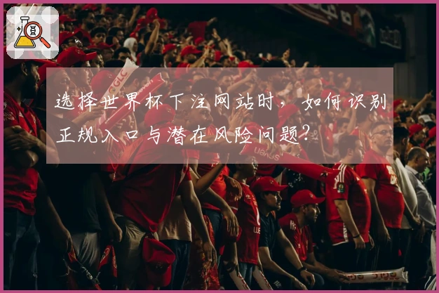 选择世界杯下注网站时，如何识别正规入口与潜在风险问题？