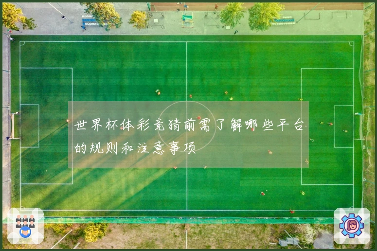 世界杯体彩竞猜前需了解哪些平台的规则和注意事项